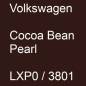 Preview: Volkswagen, Cocoa Bean Pearl, LXP0 / 3801.